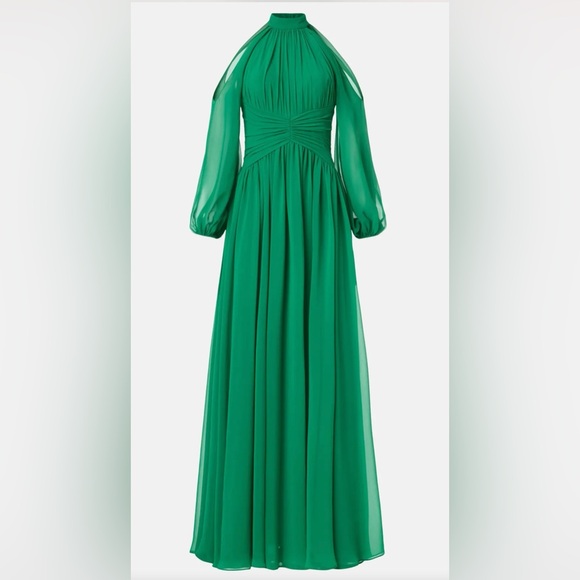 Zac Posen 46RW255002 Wicked Chiffon Gown ADD TO HEARTS $695 NWT - Picture 6 of 12